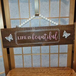 Double-sided Hanging Sign